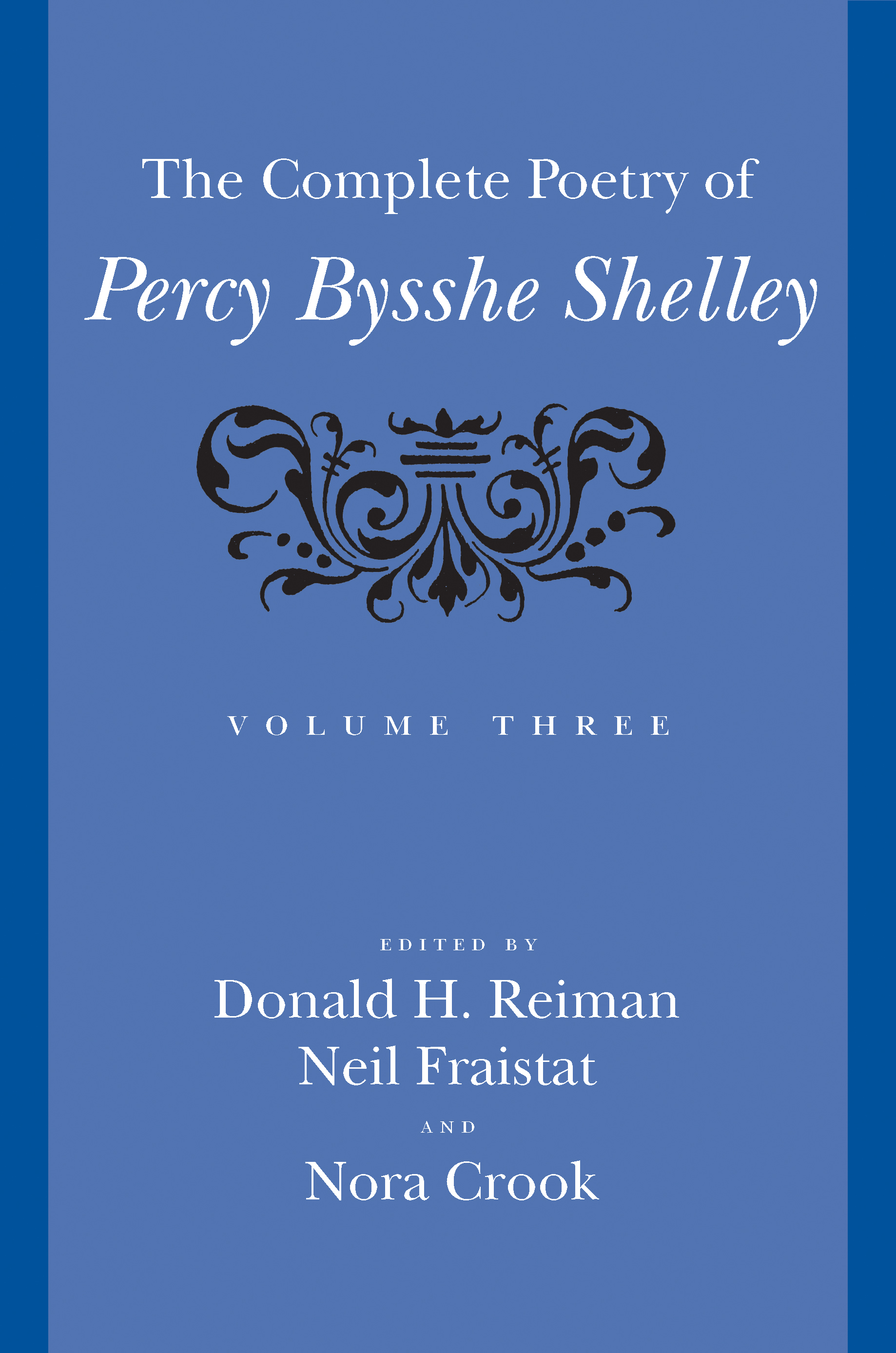 The Complete Poetry of Percy Bysshe Shelley | Hopkins Press