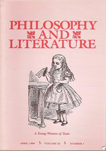 cover art fro Philosophy & Literature 23.1