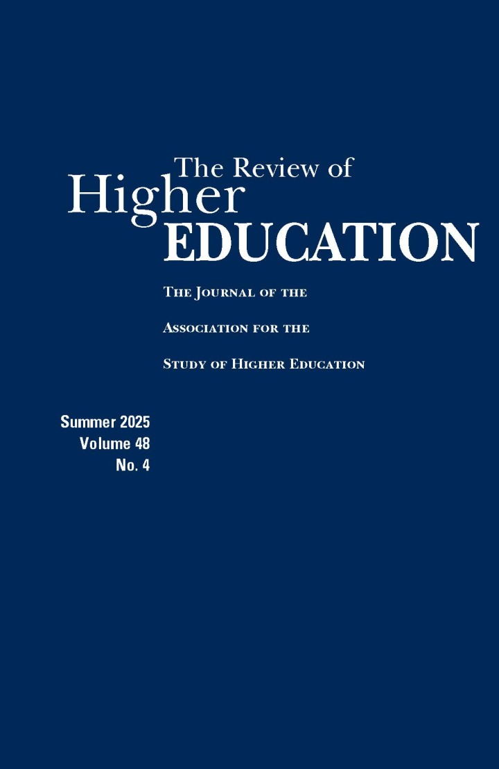 The Review of Higher Education | Hopkins Press