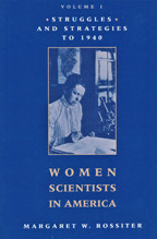 Cover image of Women Scientists in America