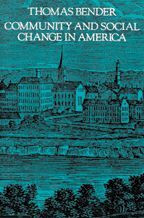 Cover image of Community and Social Change in America