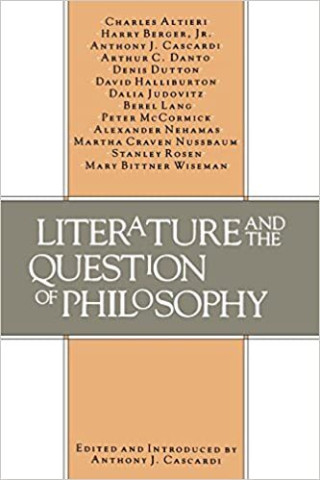 Cover image of Literature and the Question of Philosophy