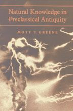 Cover image of Natural Knowledge in Preclassical Antiquity