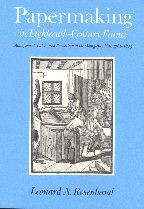 Cover image of Papermaking in Eighteenth-Century France