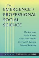 Cover image of The Emergence of Professional Social Science