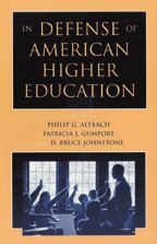 Cover image of In Defense of American Higher Education