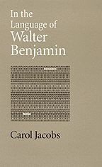 Cover image of In the Language of Walter Benjamin