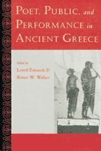 Cover image of Poet, Public, and Performance in Ancient Greece