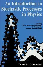 Cover image of An Introduction to Stochastic Processes in Physics