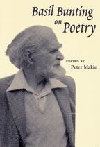 Cover image of Basil Bunting on Poetry