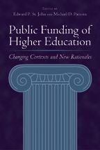 Cover image of Public Funding of Higher Education