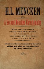 Cover image of A Second Mencken Chrestomathy