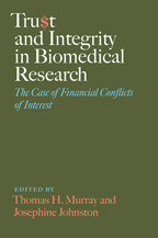 Cover image of Trust and Integrity in Biomedical Research