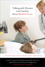 Cover image of Talking with Patients and Families about Medical Error