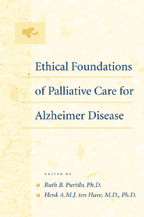 Cover image of Ethical Foundations of Palliative Care for Alzheimer Disease