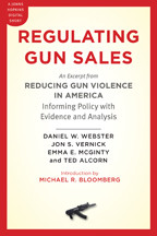 Cover image of Regulating Gun Sales