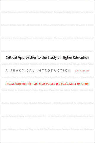 Cover image of Critical Approaches to the Study of Higher Education