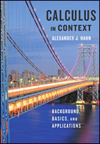 Cover image of Calculus in Context