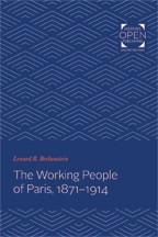 Cover image of The Working People of Paris, 1871-1914