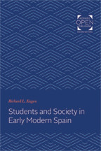 Cover image of Students and Society in Early Modern Spain