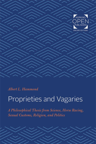 Cover image of Proprieties and Vagaries