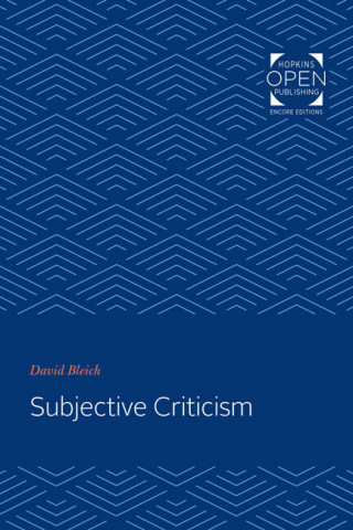 Cover image of Subjective Criticism