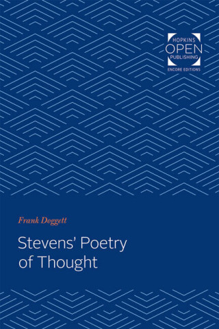 Cover image of Stevens' Poetry of Thought