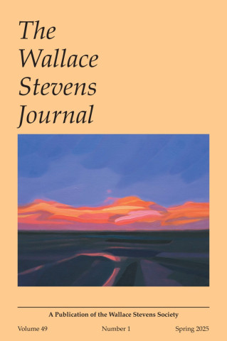 Cover image of The Wallace Stevens Journal