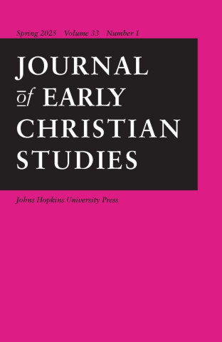 Cover image of Journal of Early Christian Studies