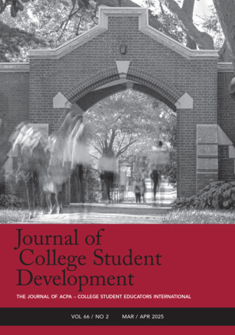 Cover image of Journal of College Student Development