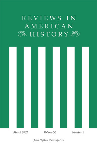 Cover image of Reviews in American History