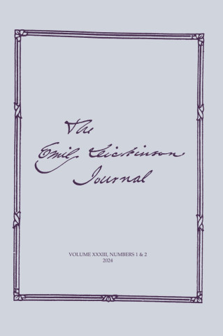 Cover image of The Emily Dickinson Journal