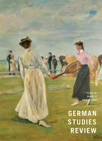 Cover image of German Studies Review