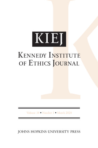 Cover image of Kennedy Institute of Ethics Journal