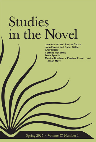 Cover image of Studies in the Novel