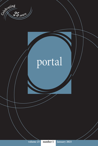 Cover image of portal: Libraries and the Academy