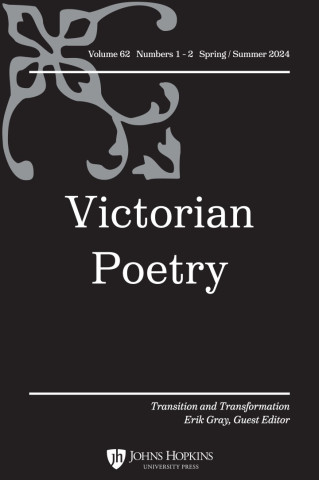 Cover image of Victorian Poetry