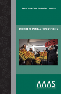 Journal of Asian American Studies cover issue 23.2