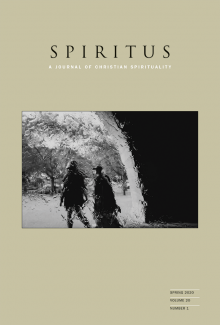 Spiritus journal cover issue 20.1