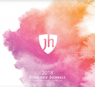 2018 Journals Catalog