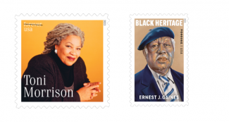 USPS Stamps, Toni Morrison and Earnest Gaines